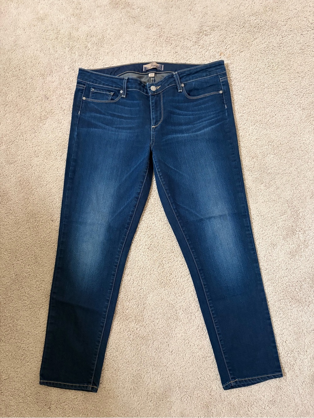 PAIGE Indigo Straight-Leg Women’s Jeans